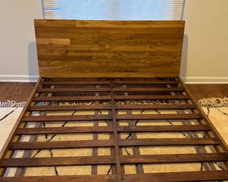 Queen Side Platform Bed Frame.