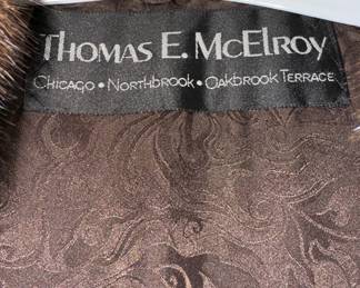 Vintage Thomas E. McElroy Size M Full Length Mink Coat. Photo 2 of 2.