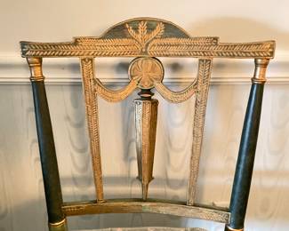 Antique Cane Seat Chair. Photo 2 of 3.