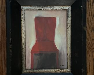 Signed and Numbered Print of Fireplace. Photo 1 of 3.