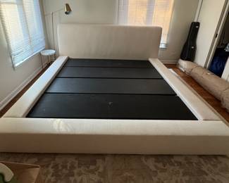 Lulu & Georgia King Upholstered Bed Frame. Photo 1 of 3.