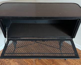 Antique Metal "Radiator" Console. Photo 2 of 4.