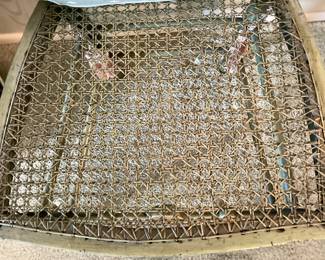 Antique Cane Seat Chair. Photo 3 of 3.