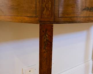 Antique Hall Table / Console. Measures 48" W x 19.5" D x 31.5" H. Photo 3 of 5.