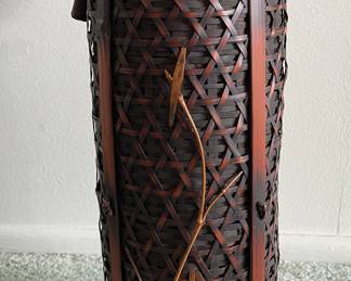 Set of Three Antique Japanese Ikebana Baskets. Photo 2 of 4.