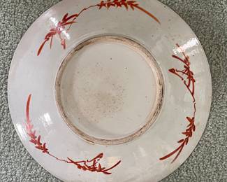 Antique Famille Rose Platter. Measures 16" D. Photo 2 of 2.