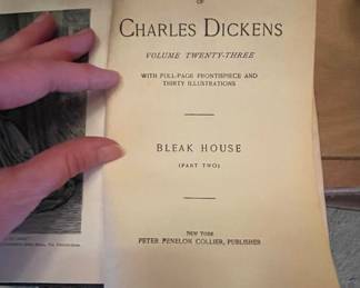 14 Books from the Collection: The Works of Charles Dickens Published by Peter, Penelon Collier. Photo 2 of 2.