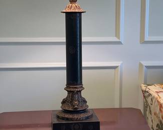 PAIR OF EMPIRE STYLE LAMPS