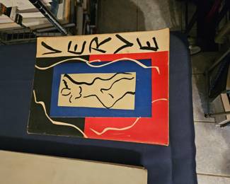 1st issue of Verve with all 4 lithographs $850