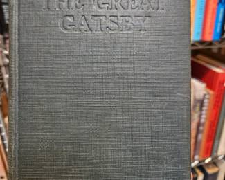 The Great Gatsby- 1st printing - with all four 1st printing points included - $3,250 - a true rarity 