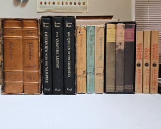 Galveston set - $1,575
Anne Rice signed Set-  $250
LOTR 1st US edition, $1,800
LOTR 2nd US edition $ 225
LOTR 2nd US PB set $45

