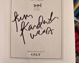 Signed limited edition - $450 with discount 