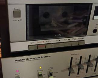 Modular Component System Stereo Cassette Tape Deck - 3531 &nbsp;, Modular Component Systems Stereo Frequency Equalizer - &nbsp;3030 , Marantz Stereo Receiver - &nbsp;2215