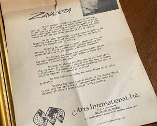 Portrait of Thinking Man by Severo Enrique Zavaleta