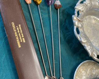 Set of 4 Mineralien Studio Drink Stirrers