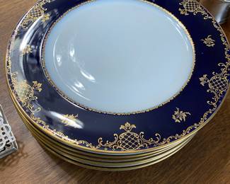 Set of 5 Rosenthal "Charlemagne" Dinner Plates