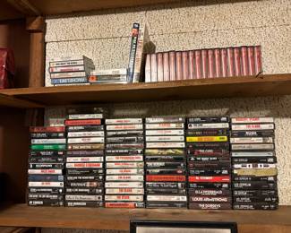 Assortment of Cassette Tapes