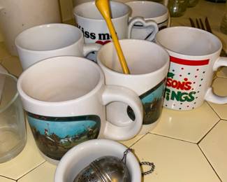 Assortment of Coffee Mugs