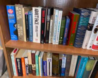 Assortment of Hard Cover/Soft Cover Books
