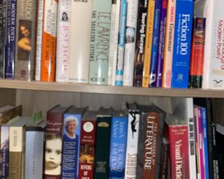 Assortment of Hard Cover/Soft Cover Books
