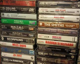 Assortment of Cassette Tapes