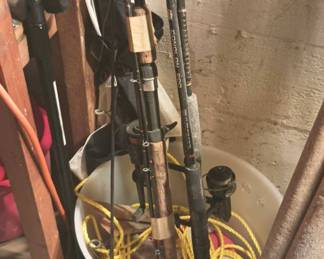 Assortment of Fishing Rods