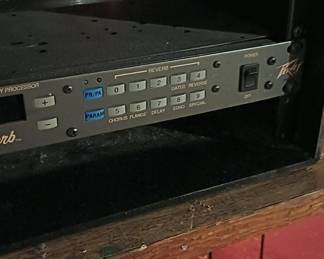Yamaha Digital Sequence Recorder - QX 21, Peavey AddVerb II Digital Stereo Reverb/Delay Processor, ART Tube Pac Profesional Tube Preamplifier / Compressor 
