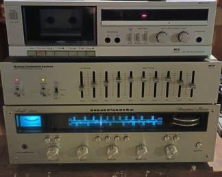 Modular Component System Stereo Cassette Tape Deck - 3531 &nbsp;, Modular Component Systems Stereo Frequency Equalizer - &nbsp;3030 , Marantz Stereo Receiver - &nbsp;2215