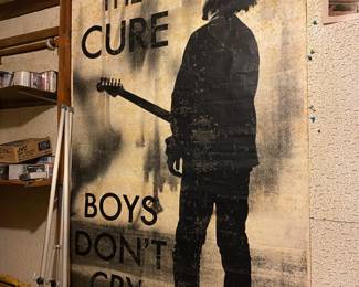 The Cure "Boys Don't Cry" Tour Poster