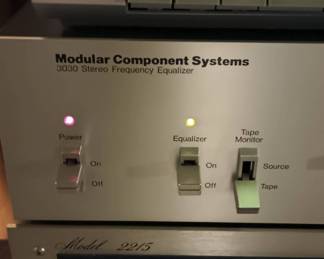  Modular Component System Stereo Cassette Tape Deck - 3531 &nbsp;, Modular Component Systems Stereo Frequency Equalizer - &nbsp;3030 , Marantz Stereo Receiver - &nbsp;2215