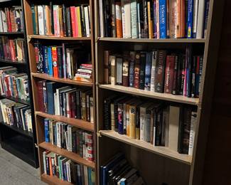 Assortment of Hard Cover/Soft Cover Books