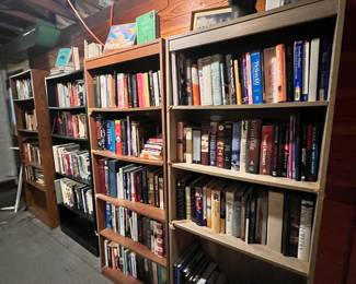 Assortment of Hard Cover/Soft Cover Books
