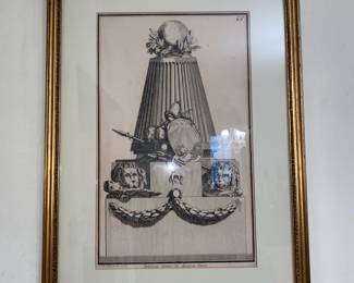 Framed Print "Diverses Verlus et diverses Force"