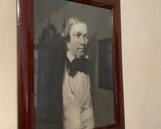 Portrait of Robert Schumann Print