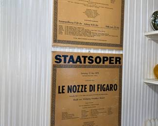 Wiener Staatsoper, Performance Posters - Don Carlos, Le Nozze di Figaro