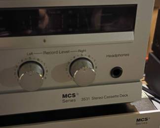 Modular Component System Stereo Cassette Tape Deck - 3531 &nbsp;, Modular Component Systems Stereo Frequency Equalizer - &nbsp;3030 , Marantz Stereo Receiver - &nbsp;2215