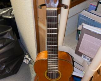 Unmarked Classic Acoustic Guitar