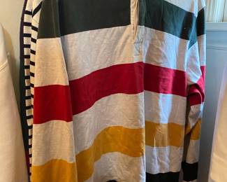 Eddie Bauer  Hudson’s Bay Striped Long Sleeve 