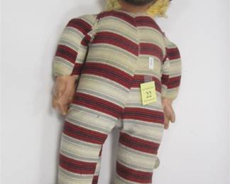 THE RUSHTON COMPANY HOBO CLOWN - HAS WEAR UNDER ARMS, NO CLOTHES