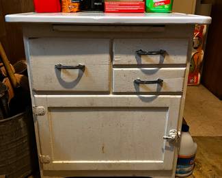 Antique farmhouse Kitchen cabinet - $150