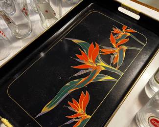 vintage serving tray, $10