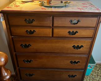 Vintage Maple chest of drawers- $75