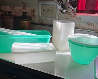 Vintage Tupperware containers -$3 -$15