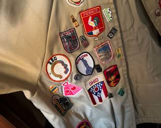 Vintage 1960's patches jacket- $250