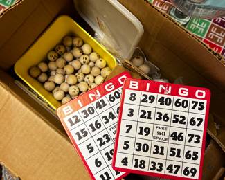 Bingo set, - $20 
