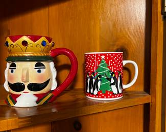 Holiday mugs- $2 each 
