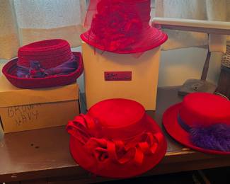 Women's fashion hats- $10-$30