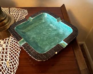 Vintage Glazed ashtray-$15