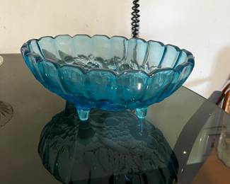 Vintage Oval harvest grape bowl - $35