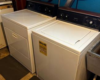 Kenmore washer and dryer. Top load washer and front load dryer- $100